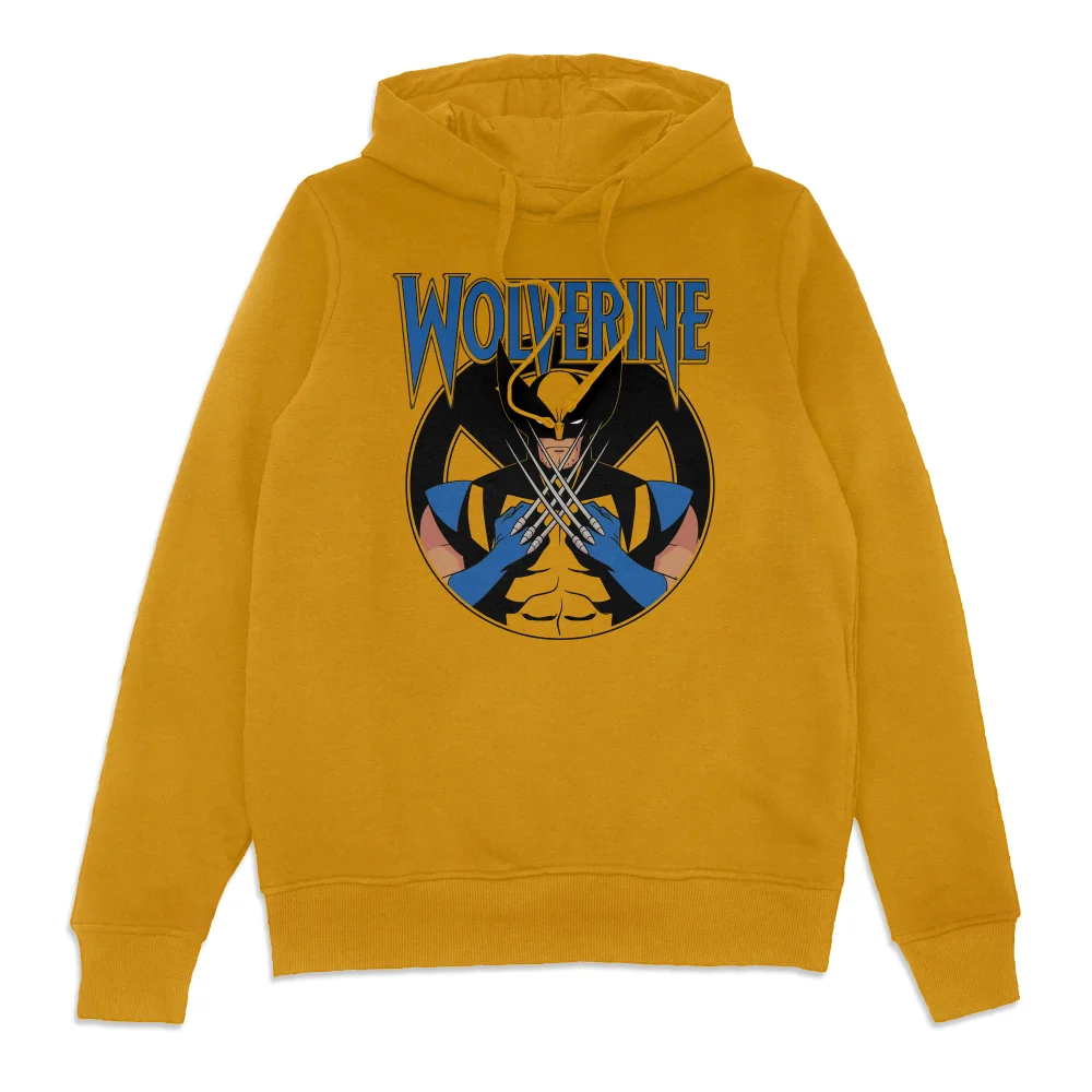 X-Men '97 Wolverine Snikt Hoodie - Mustard - L Afbeelding 1