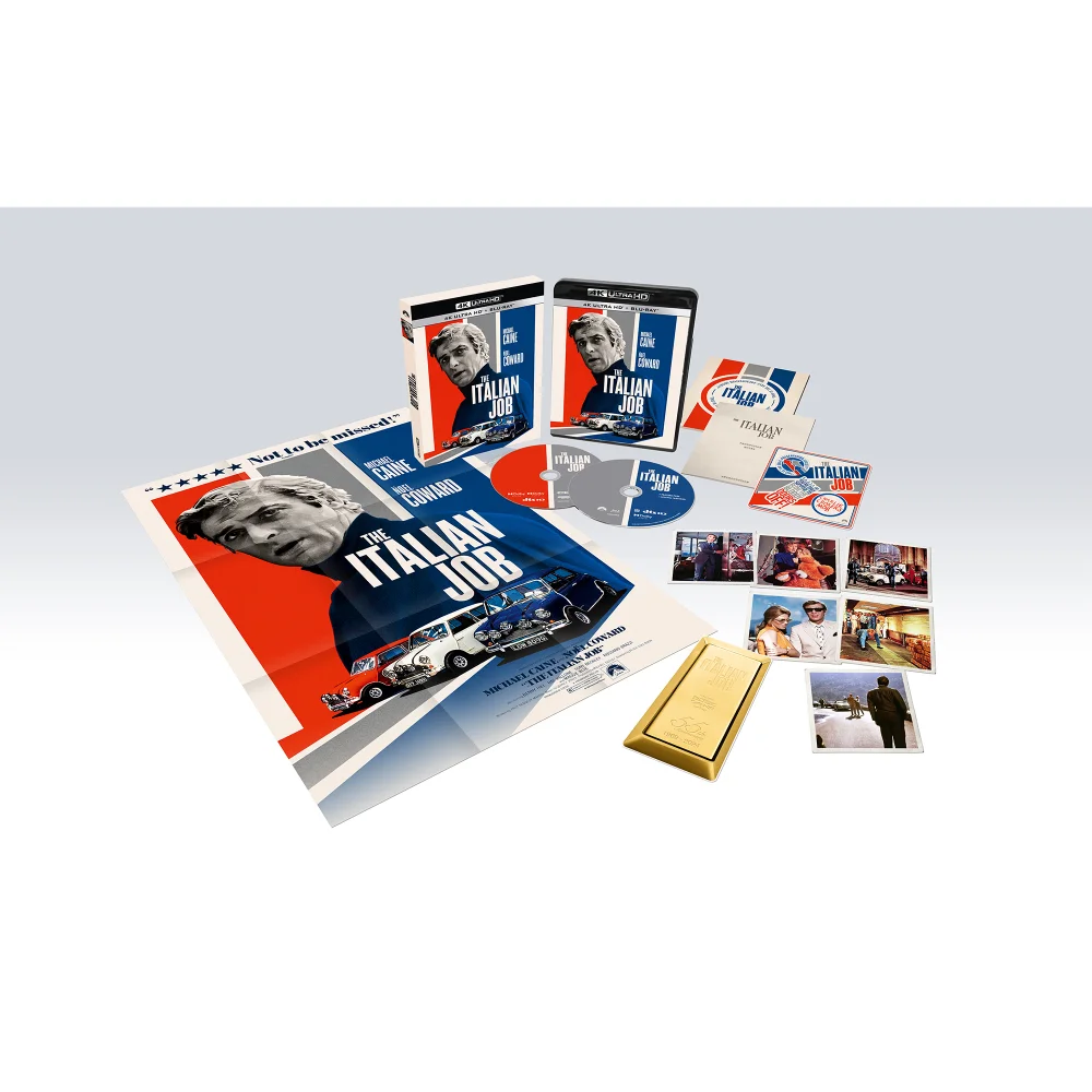 The Italian Job (1969) 55th Anniversary Collector's Edition 4K Ultra HD & Blu-ray Afbeelding 1