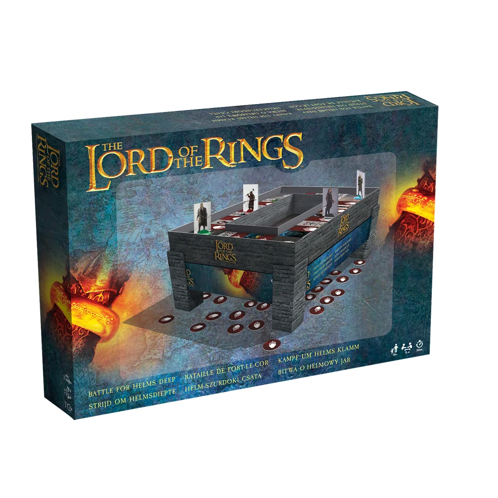 Lord Of The Rings Battle For Helms Deep Board Game Afbeelding 1
