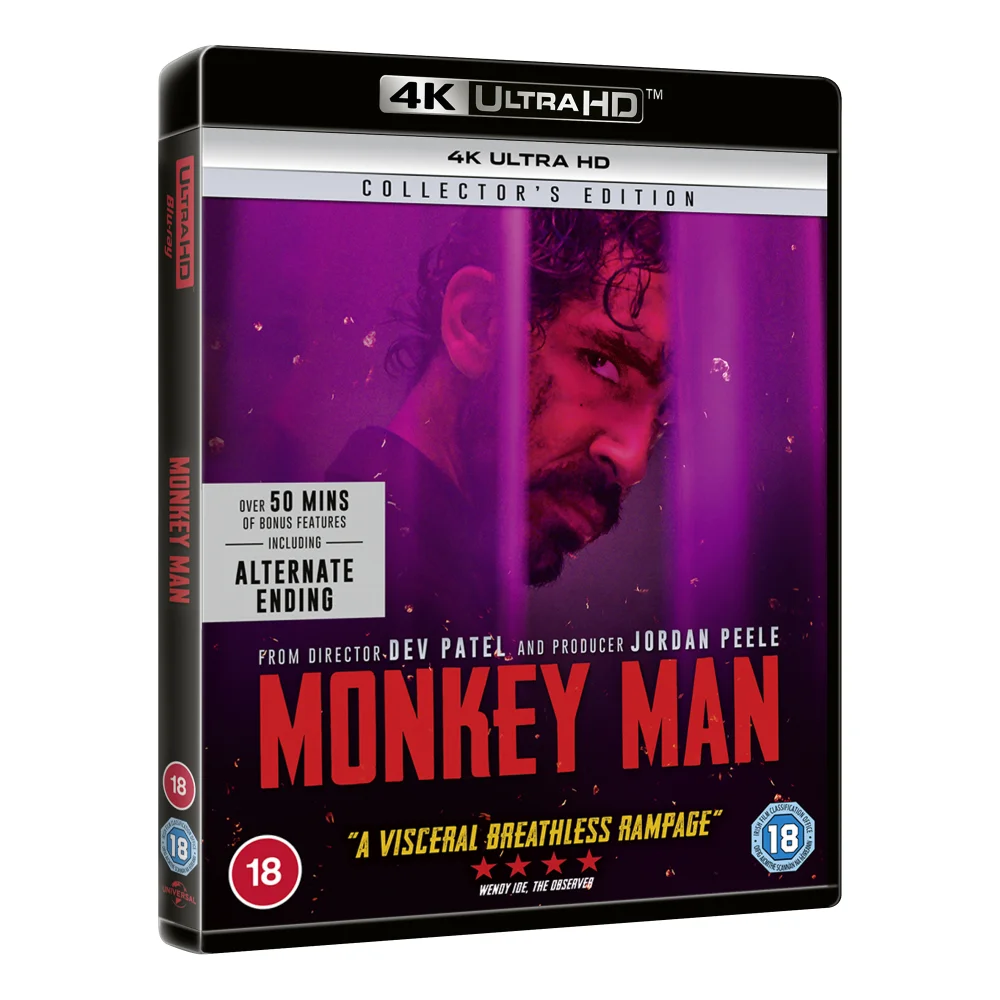 Monkey Man 4K Ultra HD Afbeelding 1