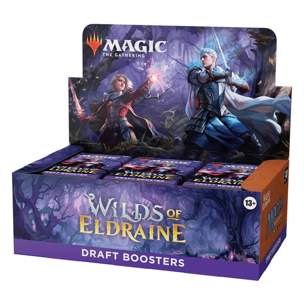 Magic: The Gathering Wilds Of Eldraine Draft Booster Box (36 Packs) Afbeelding 1