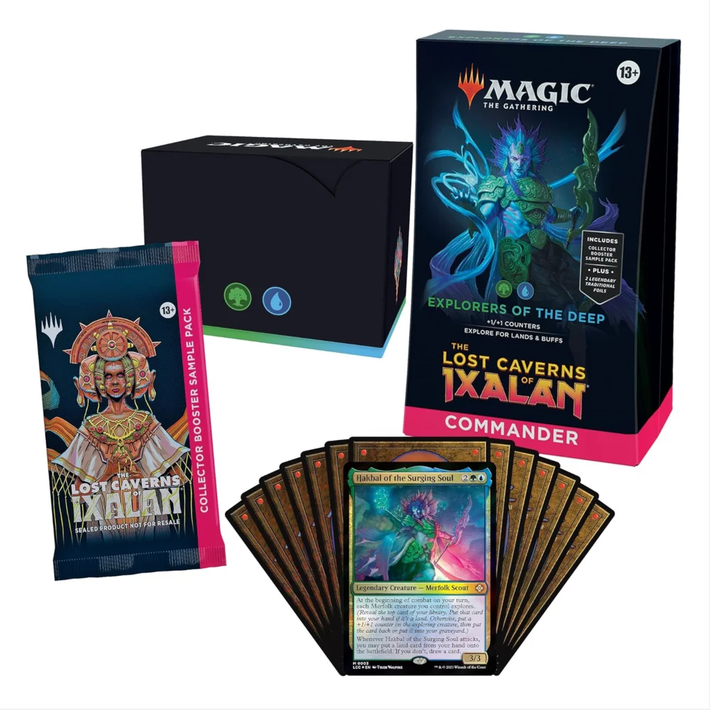 Magic: The Gathering Lost Caverns of Ixalan Explorers Of The Deep Commander Deck Afbeelding 1