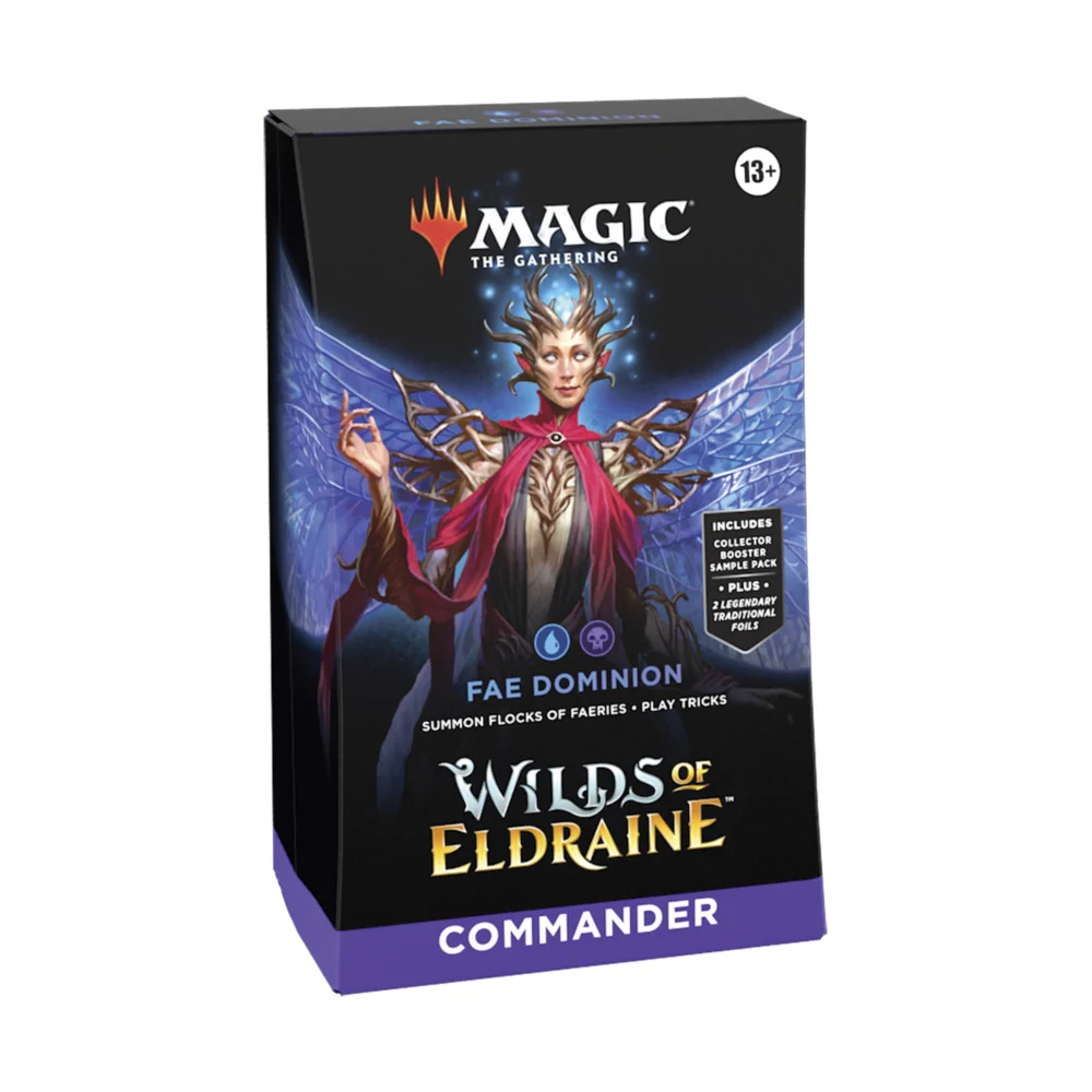 Magic: The Gathering Wilds Of Eldraine FAE Dominion Commander Deck Afbeelding 1