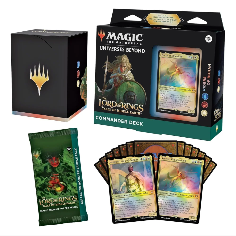 Magic: The Gathering The Lord Of The Rings: Tales Of Middle-Earth Riders Of Rohan Commander Deck Afbeelding 1