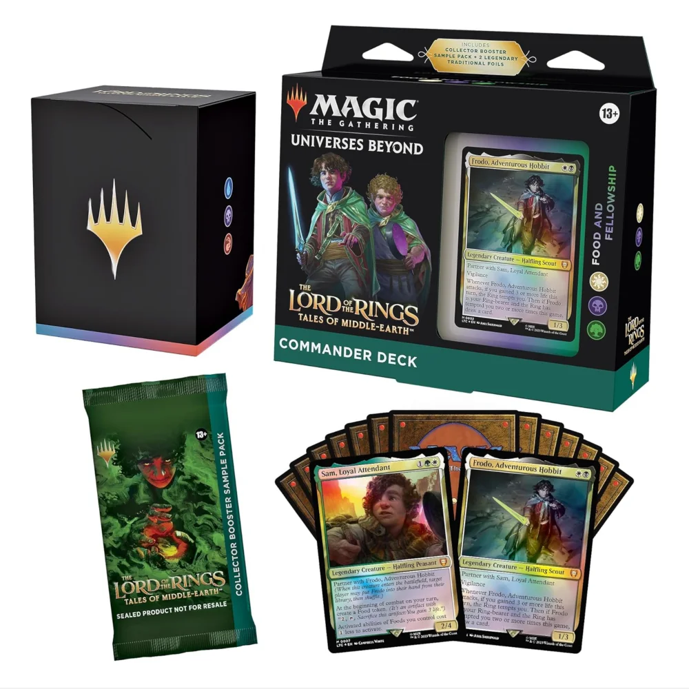 Magic: The Gathering The Lord Of The Rings: Tales Of Middle-Earth Food And Fellowship Commander Deck Afbeelding 1