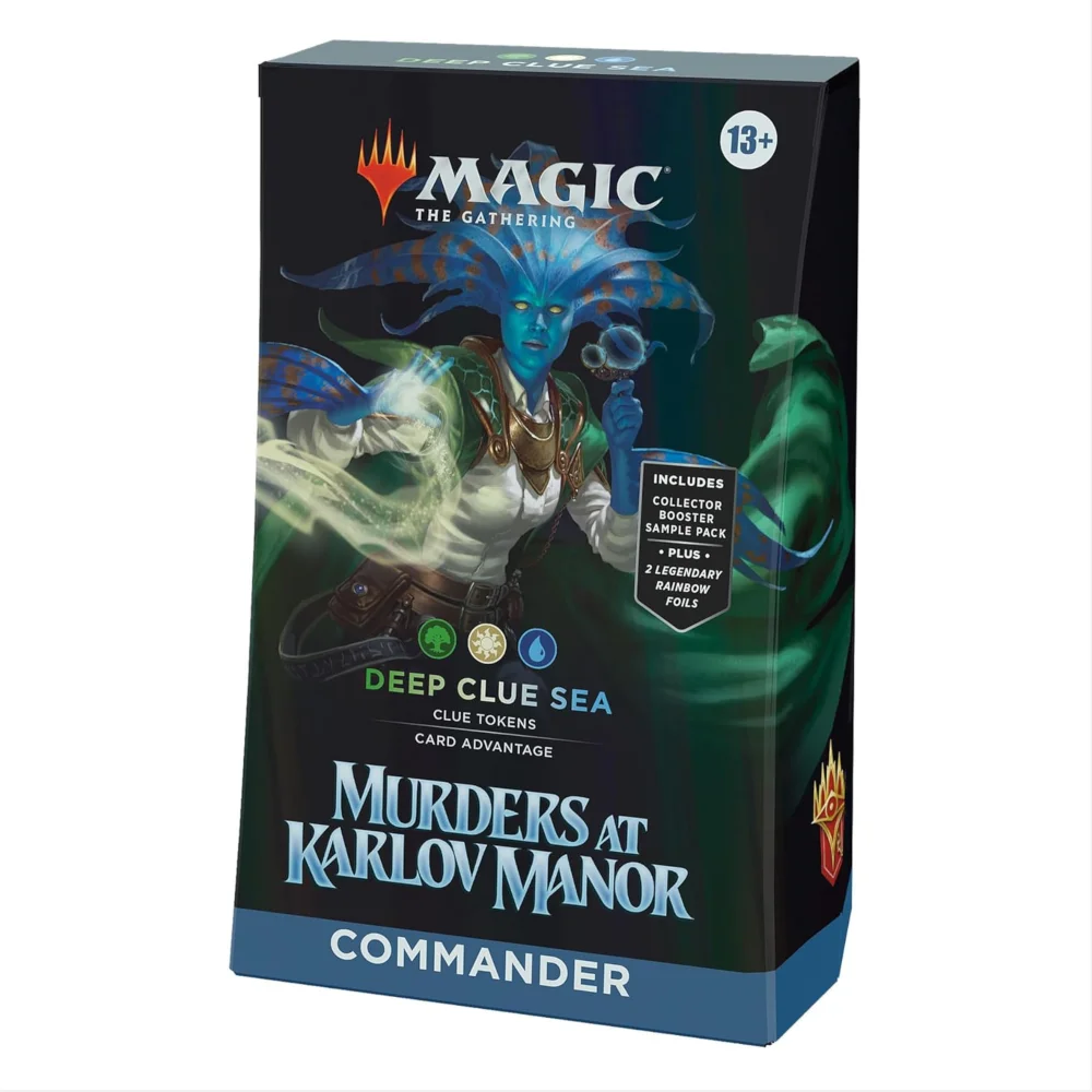 Magic: The Gathering Murders at Karlov Manor Deep Clue Sea Commander Deck Afbeelding 1