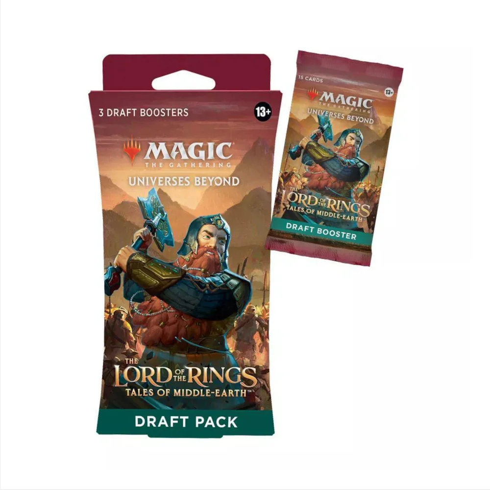 Magic: The Gathering The Lord of the Rings: Tales Of Middle-earth 3-Booster Draft Pack Afbeelding 1