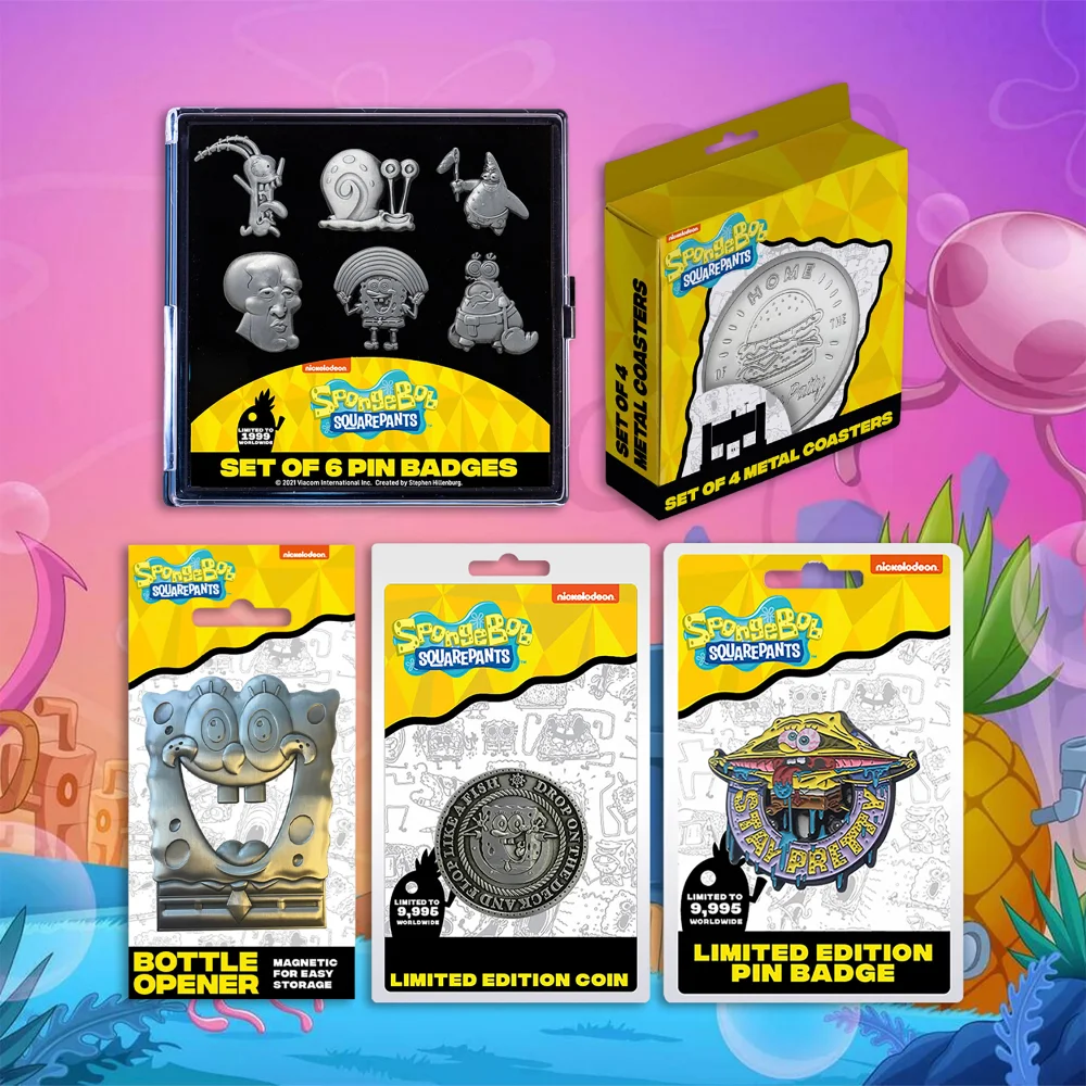 Fanattik Spongebob Collectible Bundle Afbeelding 1