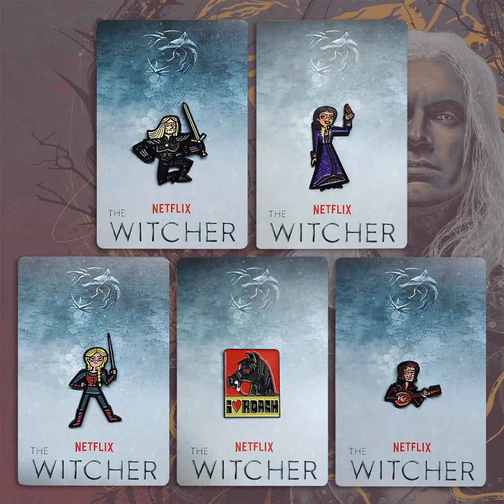 DUST Witcher Pin Badge Bundle Afbeelding 1