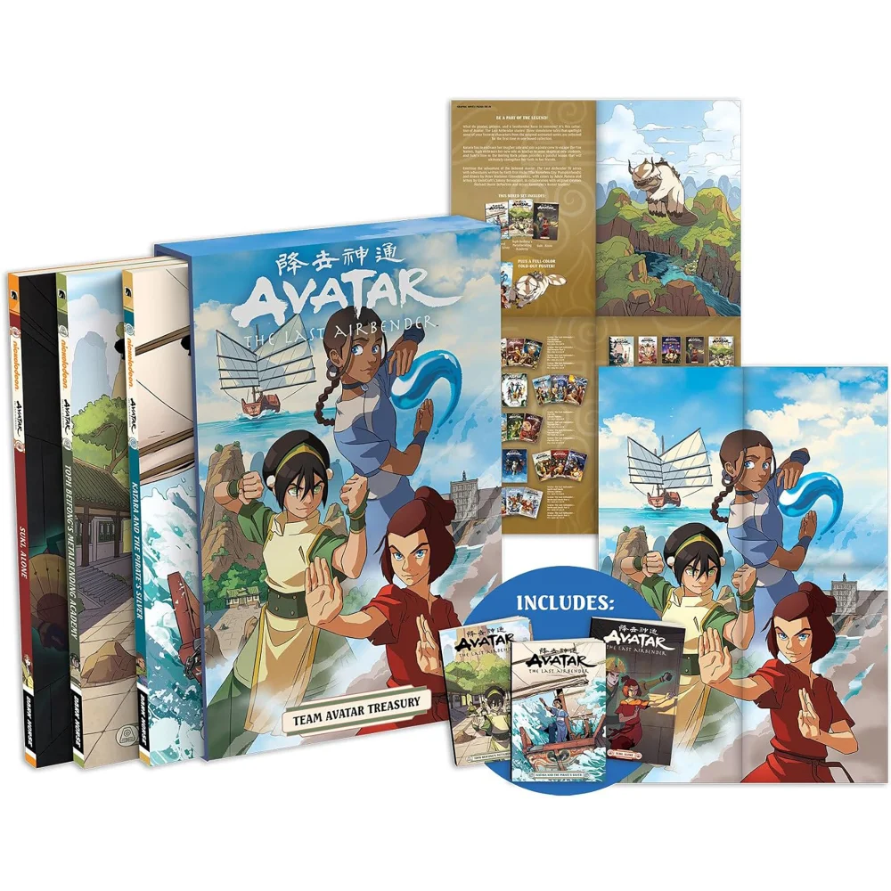 Team Avatar Treasury Boxed Set (Graphic Novels) Afbeelding 1