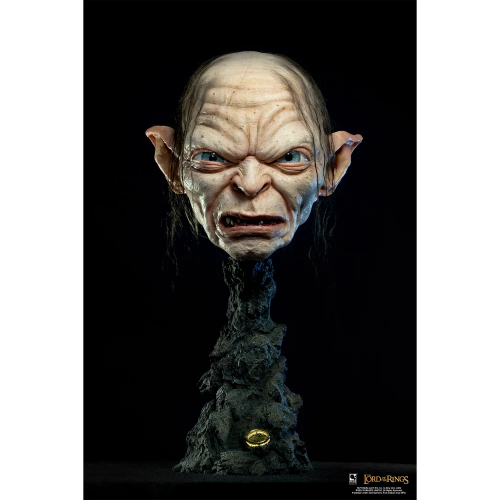 PureArts The Lord Of The Rings Gollum 1/1 Scale Collectible Art Mask Afbeelding 1