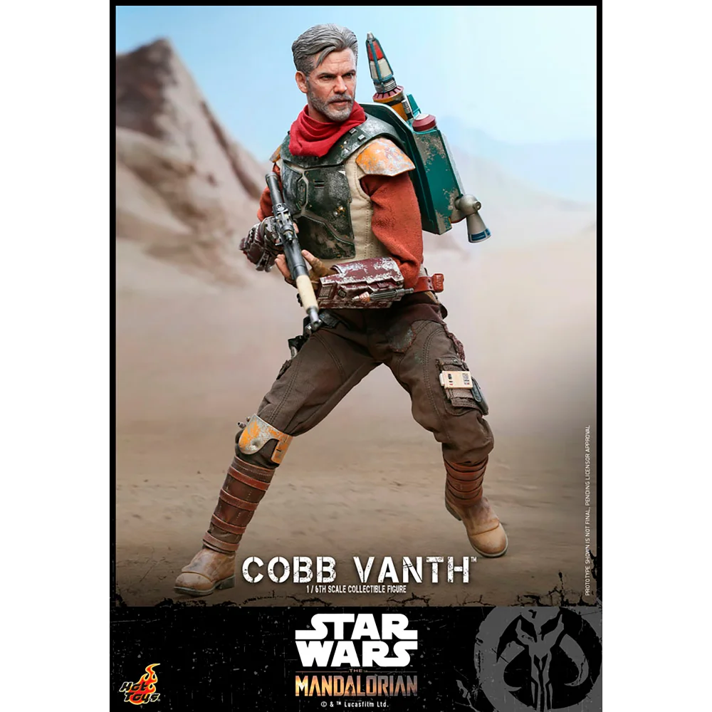 Hot Toys Star Wars The Mandalorian 1:6 Scale Cobb Vanth Statue (31cm) Afbeelding 1