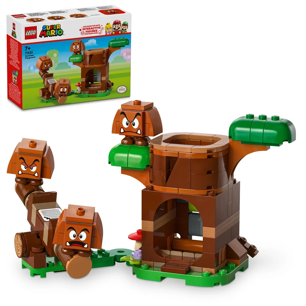 LEGO Super Mario Goombas’ Playground Building Toy Set 71433 Afbeelding 1