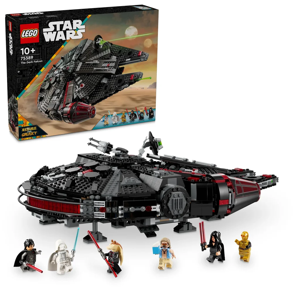 LEGO Star Wars The Dark Falcon Building Toy for Kids 75389 Afbeelding 1