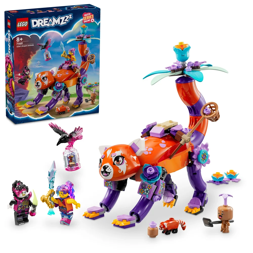 LEGO DREAMZzz Izzie’s Dream Animals Building Toy Set 71481 Afbeelding 1