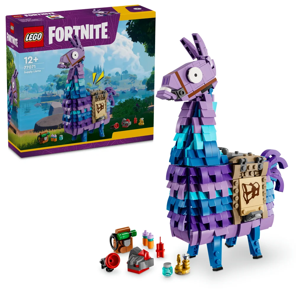 LEGO Fortnite Supply Llama Video Game Character Toy 77071 Afbeelding 1