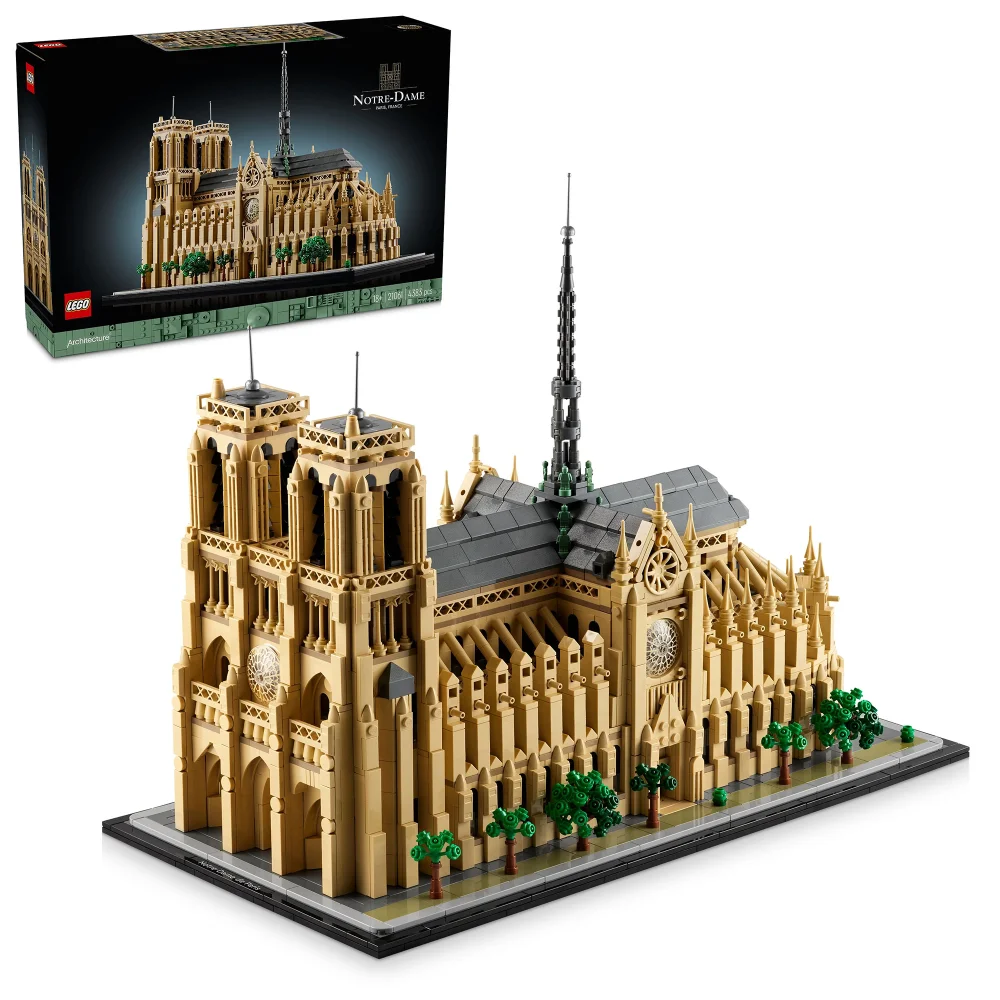 LEGO Architecture Notre-Dame de Paris Set for Adults 21061 Afbeelding 1