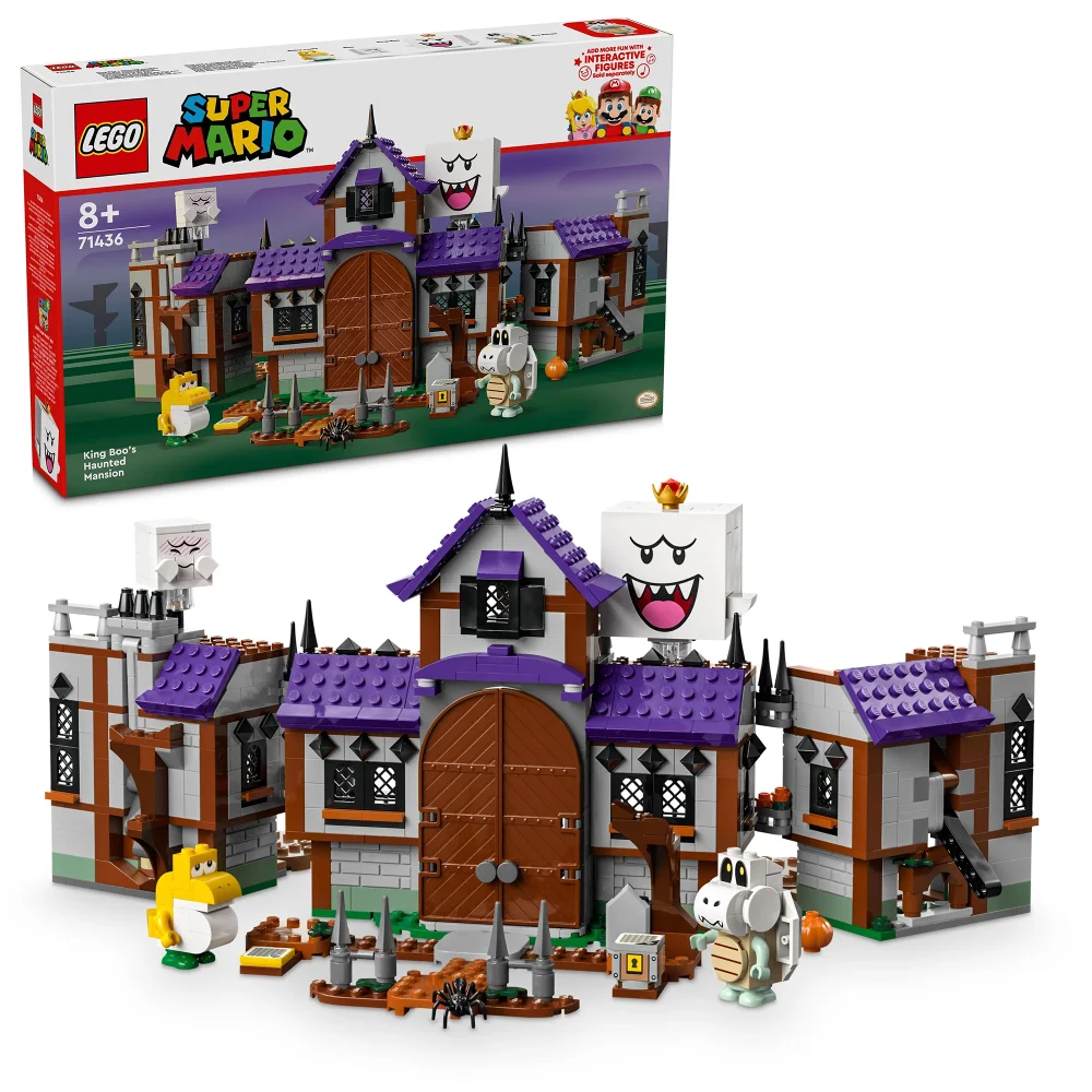 LEGO Super Mario King Boo’s Haunted Mansion Playset 71436 Afbeelding 1