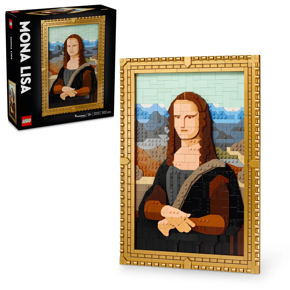 LEGO Art Mona Lisa Painting Building Set for Adults 31213 Afbeelding 1