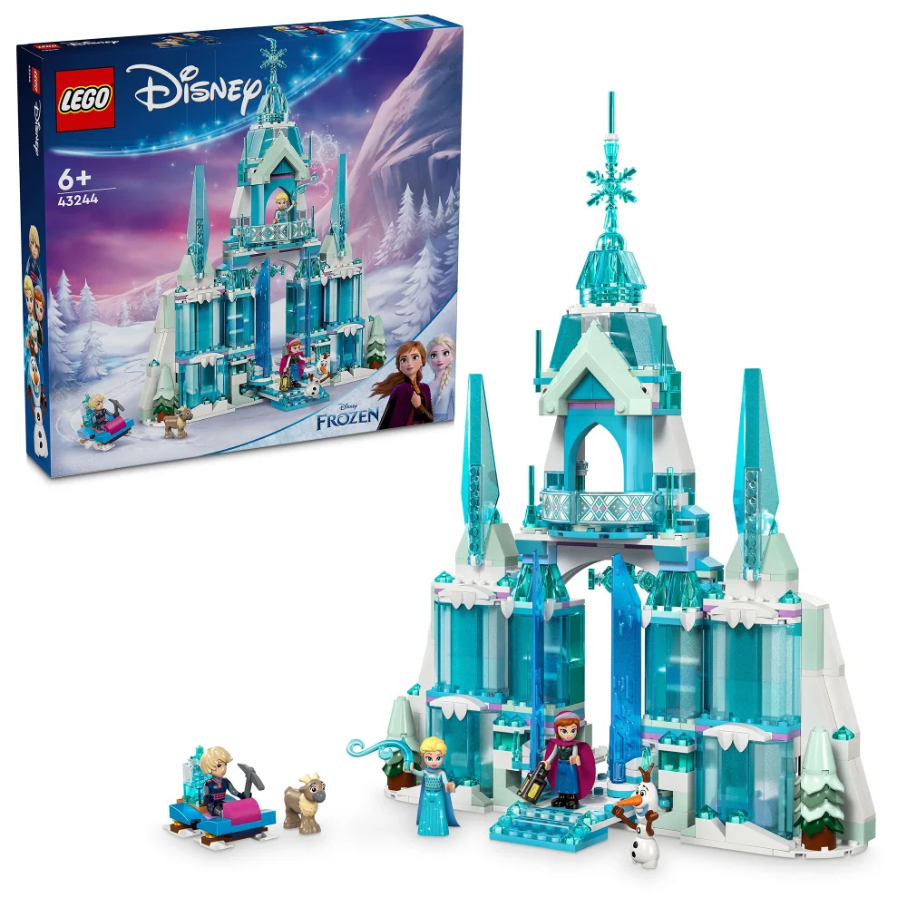 LEGO | Disney Frozen Elsa’s Ice Palace Building Toy 43244 Afbeelding 1