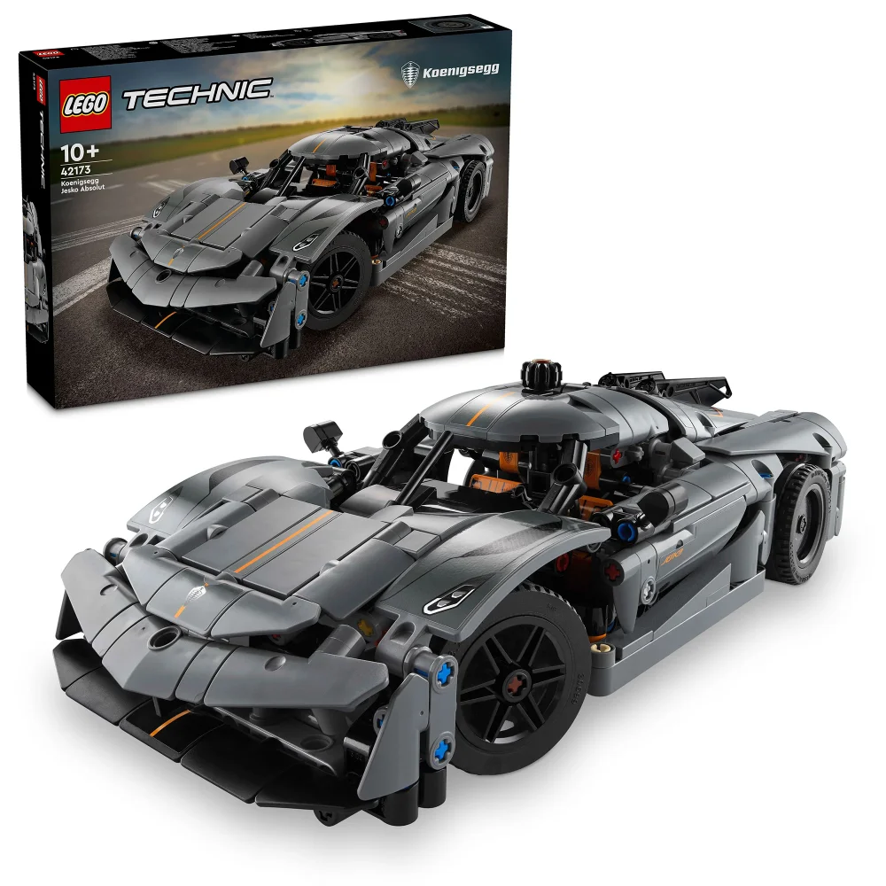 LEGO Technic Koenigsegg Jesko Absolut Grey Hypercar 42173 Afbeelding 1