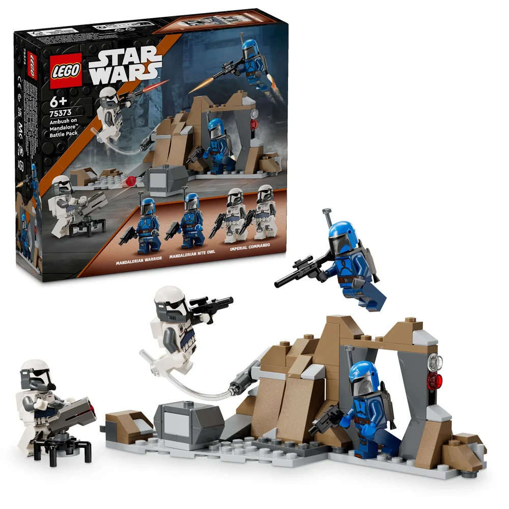 LEGO Star Wars Ambush on Mandalore Battle Pack Set 75373 Afbeelding 1