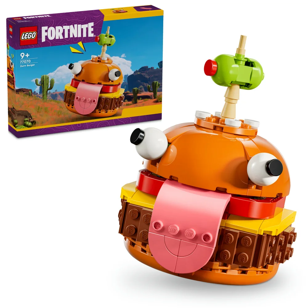 LEGO Fortnite Durrr Burger Character Building Toy Set 77070 Afbeelding 1