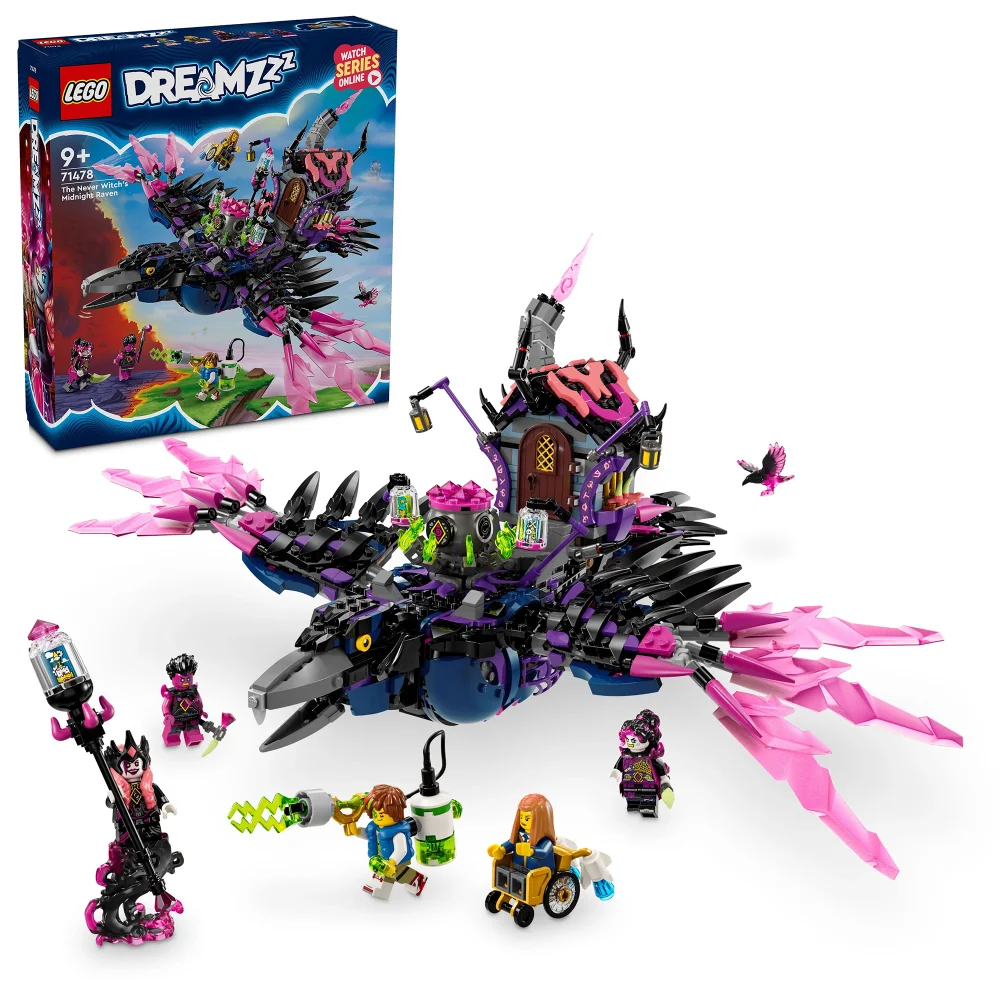 LEGO DREAMZzz The Never Witch’s Midnight Raven Toy Set 71478 Afbeelding 1