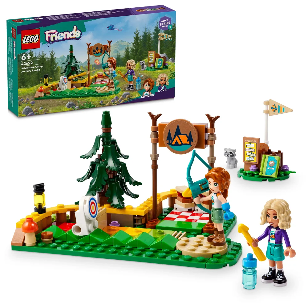LEGO Friends Adventure Camp Archery Range Building Toy 42622 Afbeelding 1