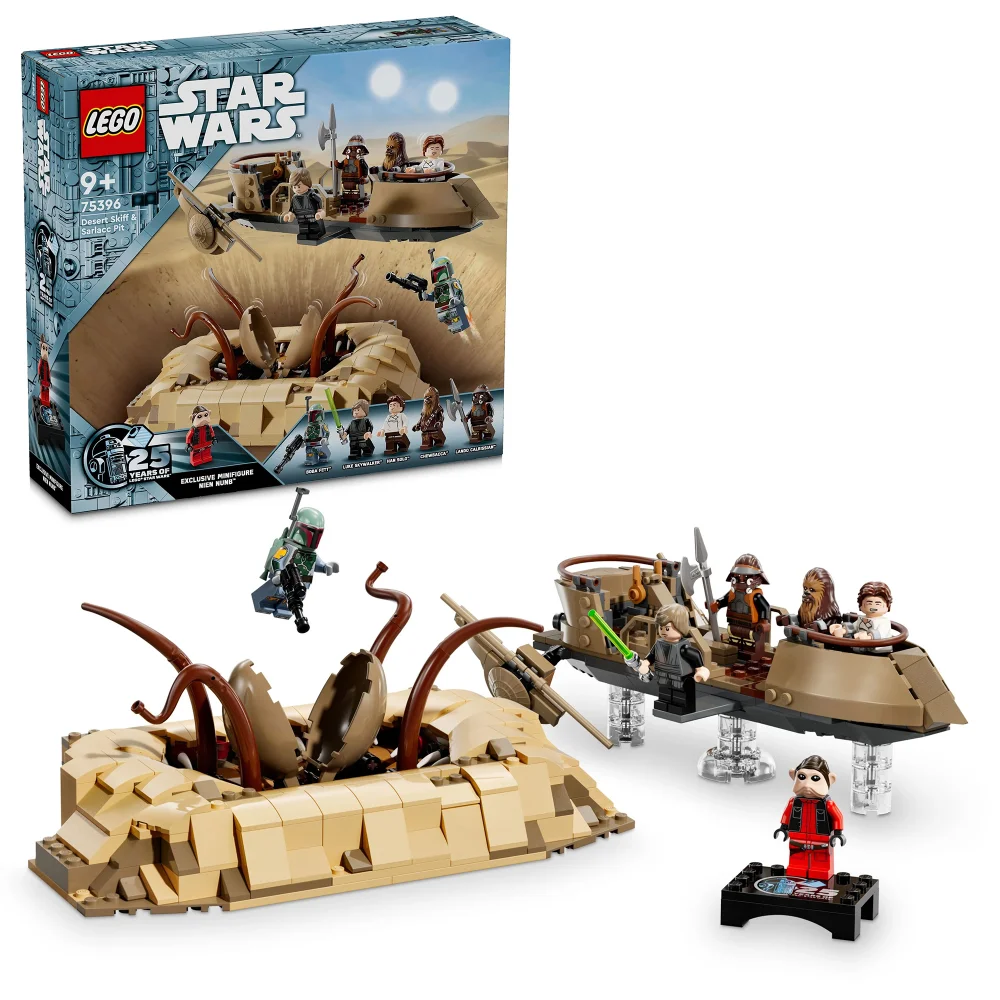 LEGO Star Wars Desert Skiff & Sarlacc Pit Building Toy 75396 Afbeelding 1