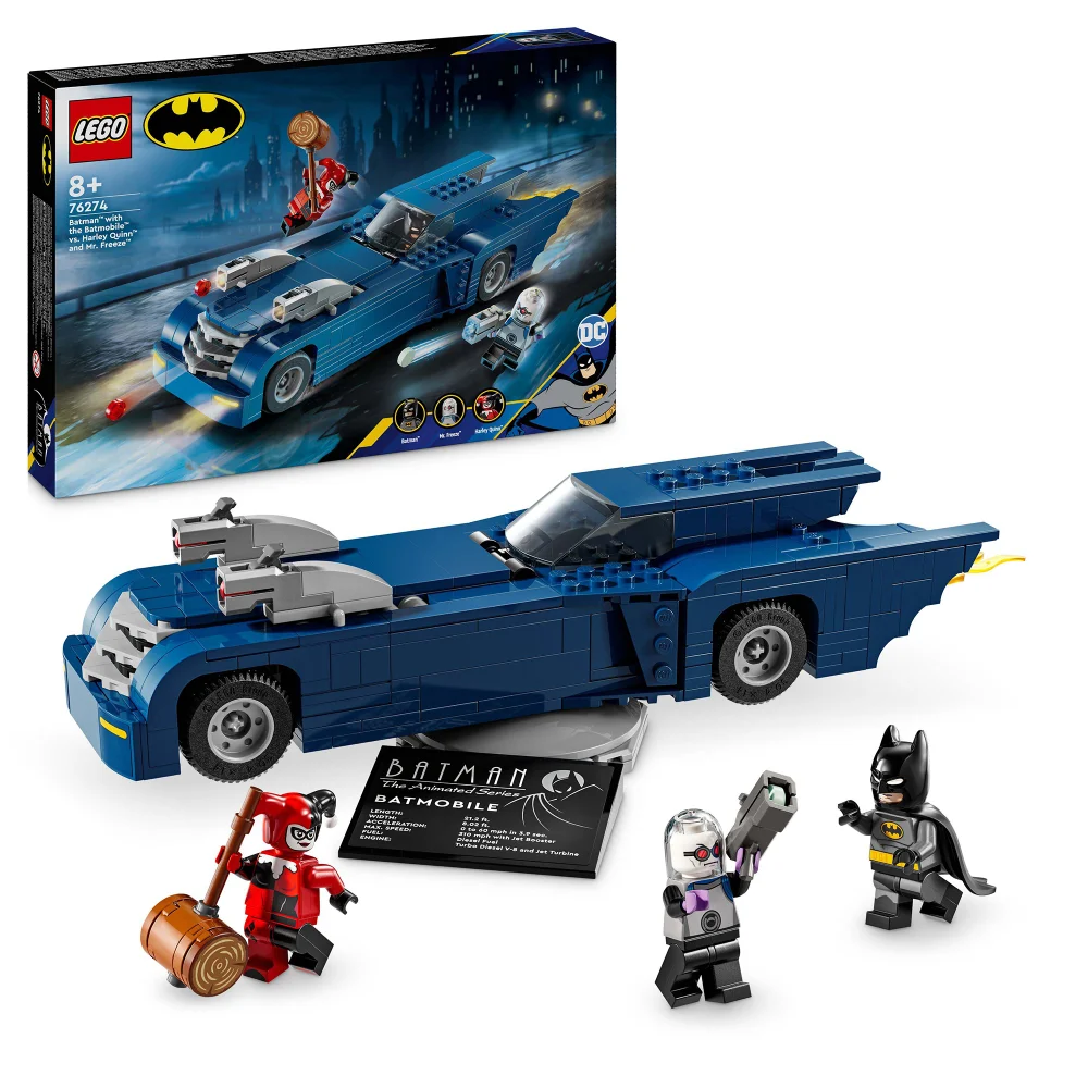 LEGO DC Batman with the Batmobile vs. Harley Quinn & Mr. Freeze 76274 Afbeelding 1