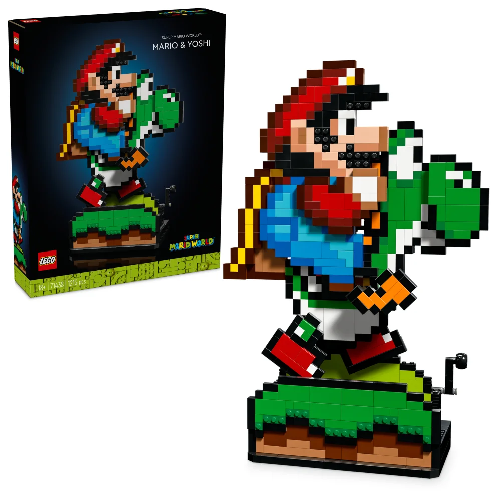 LEGO Super Mario World: Mario & Yoshi Set for Adults 71438 Afbeelding 1