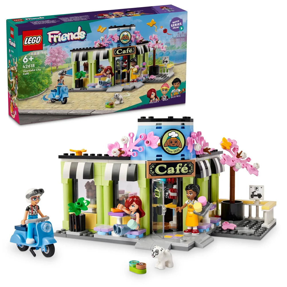 LEGO Friends Heartlake City Café Building Toy Set 42618 Afbeelding 1