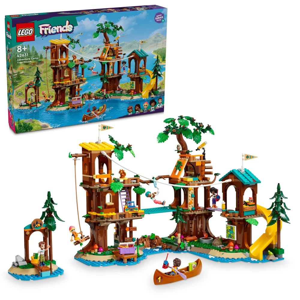 LEGO Friends Adventure Camp Tree House Mini-dolls set 42631 Afbeelding 1