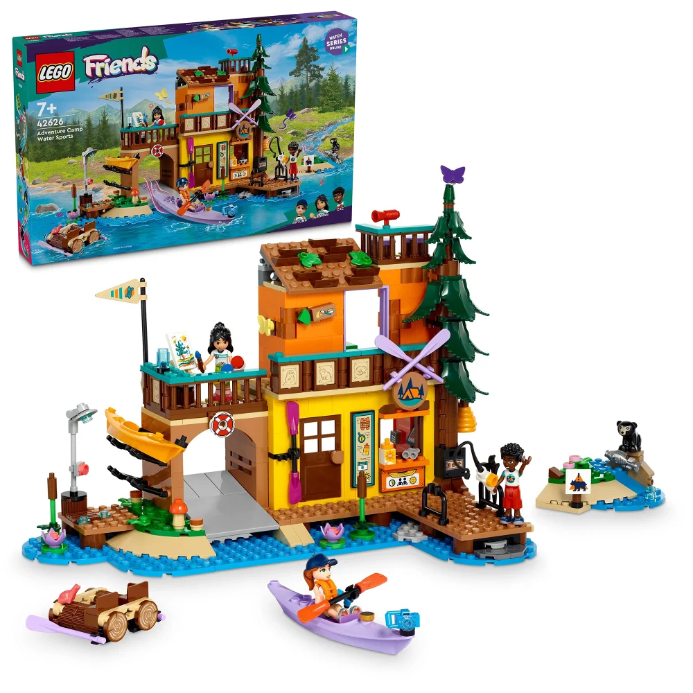 LEGO Friends Adventure Camp Water Sports Toy Set 42626 Afbeelding 1
