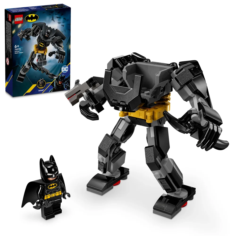 LEGO DC Batman Mech Armour Super-Hero Building Toy Set 76270 Afbeelding 1