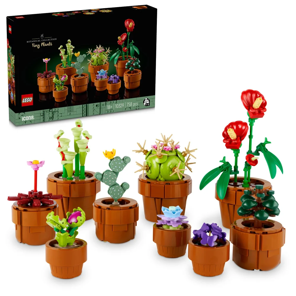 LEGO Icons Tiny Plants Flowers Botanical Set 10329 Afbeelding 1