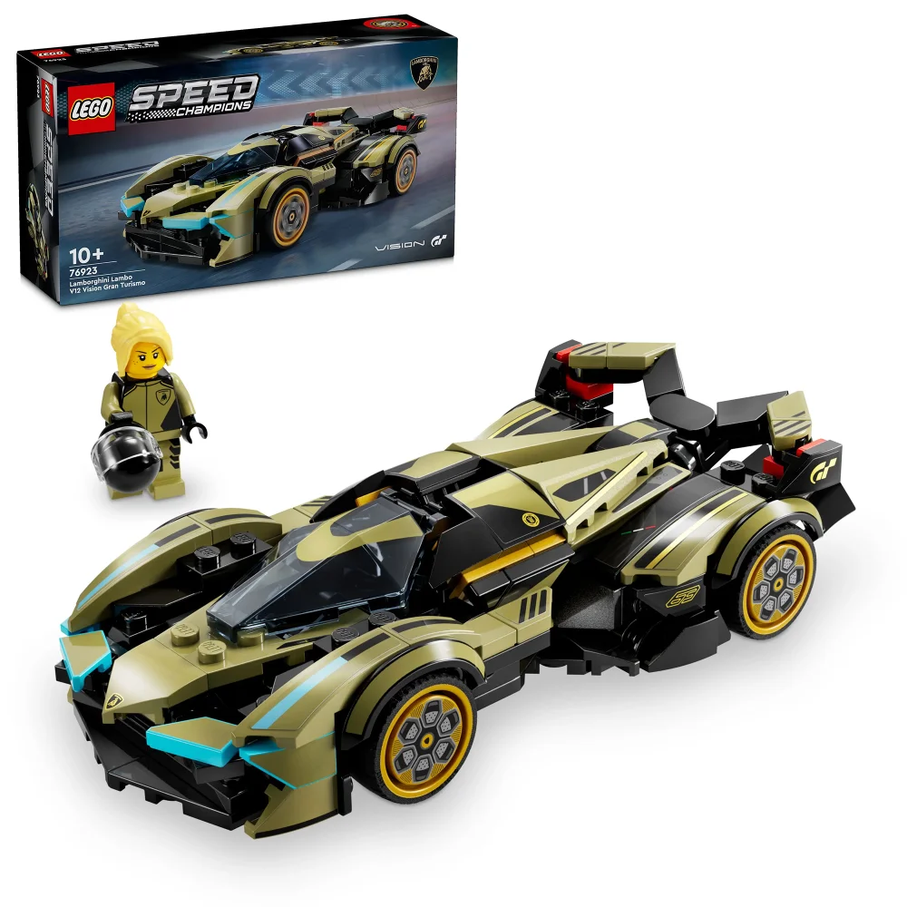 LEGO Speed Champions Lamborghini Lambo V12 Vision GT Super Car 76923 Afbeelding 1