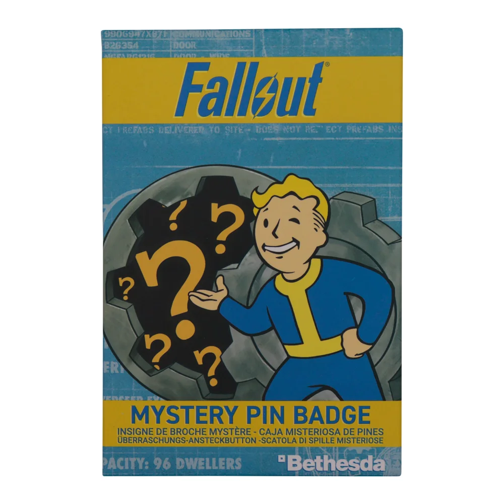 Fallout Mystery Pin Badge CDU Containing 12 Blind Boxes by Fanattik Afbeelding 1