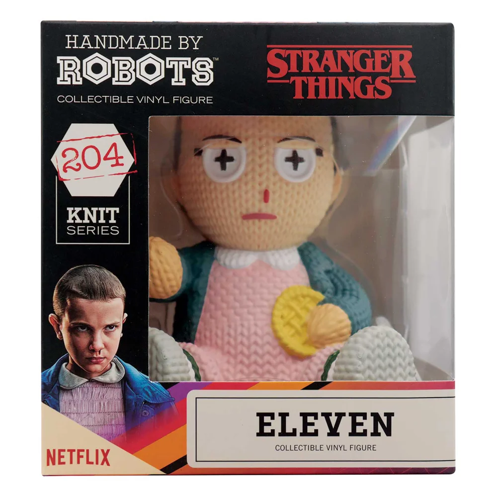 Stranger Things - Eleven Collectible Vinyl Figure from Handmade By Robots Afbeelding 1