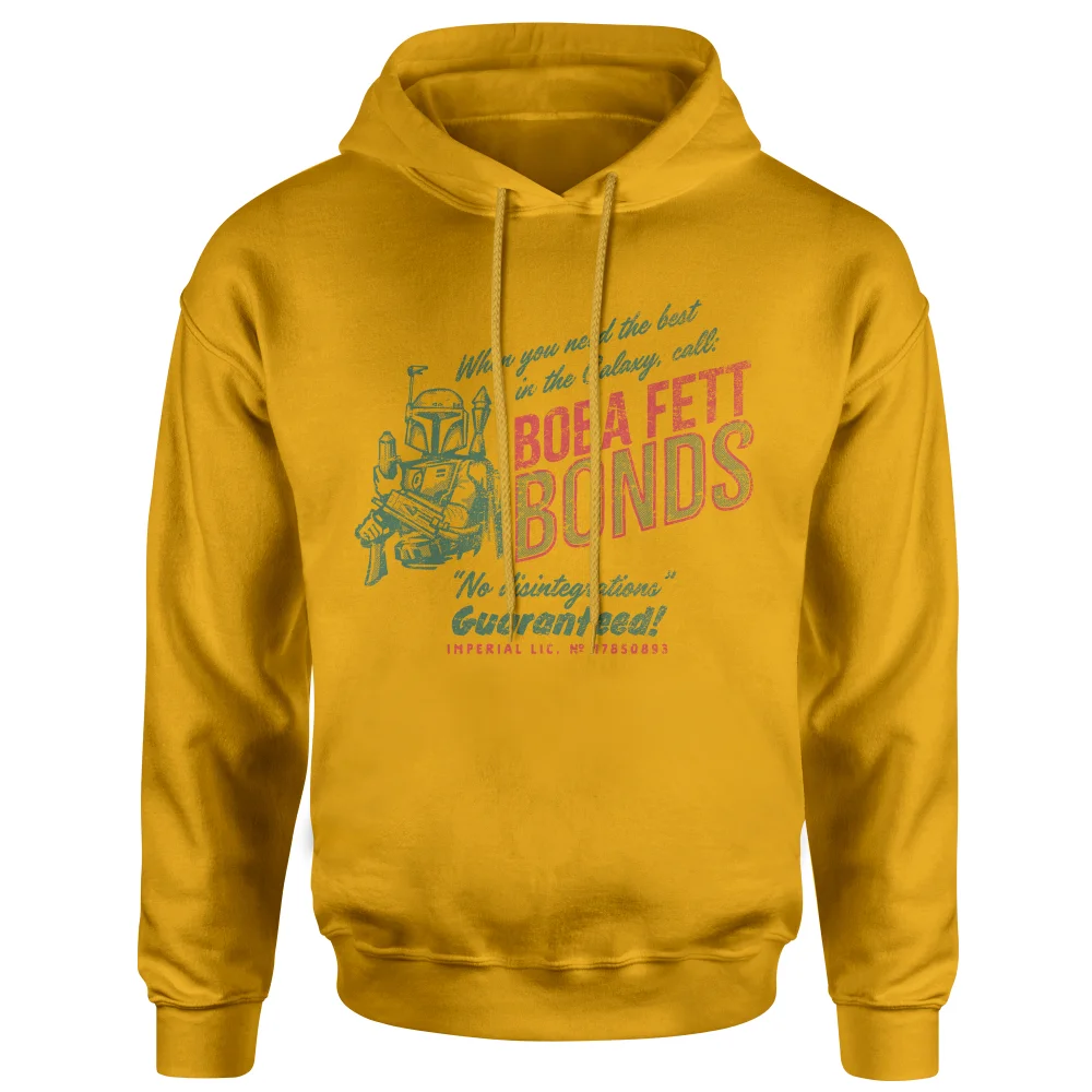 Star Wars Boba Fett Bonds Hoodie - Mustard - S Afbeelding 1