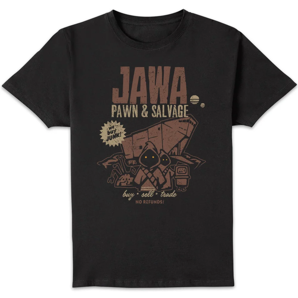 Star Wars Jawa Pawn And Salvage Unisex T-Shirt - Black - S Afbeelding 1