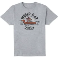 Star Wars Womp Rat Tacos Unisex T-Shirt - Grey - undefined undefined