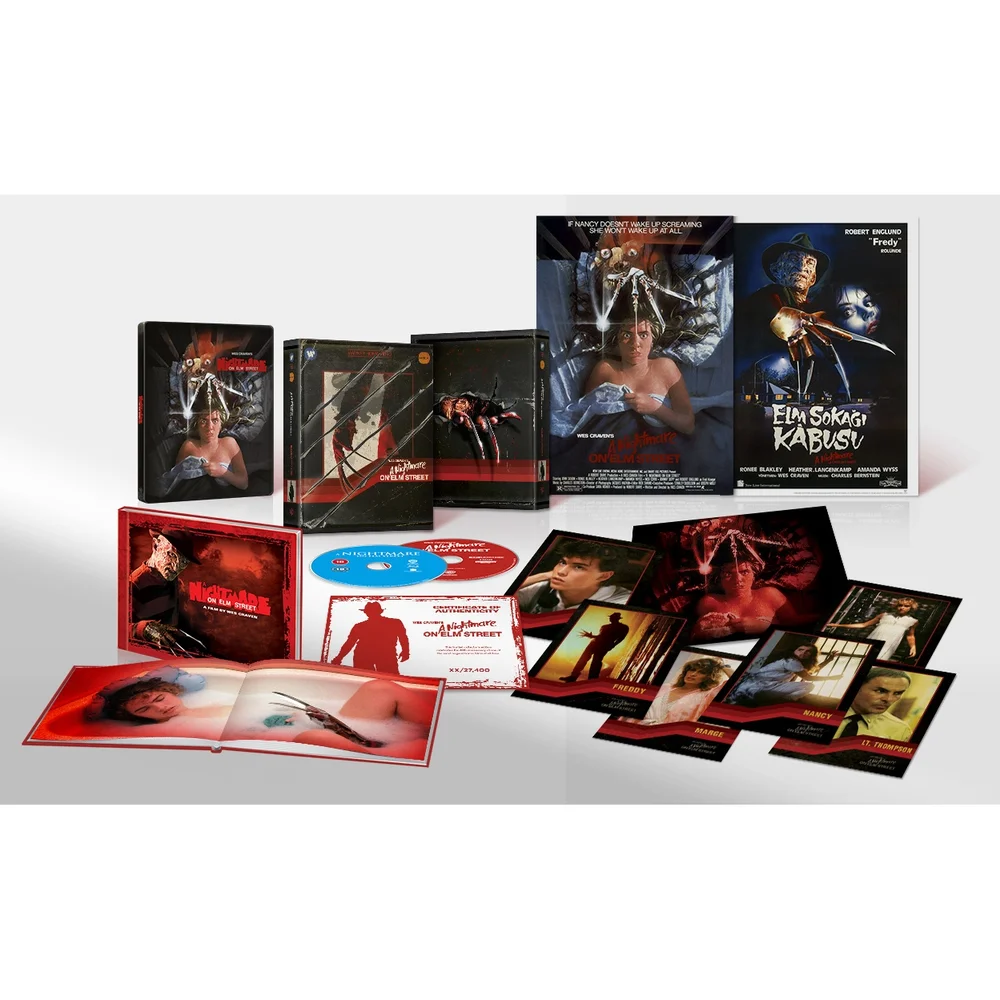 A Nightmare on Elm Street 40th Anniversary Ultimate Collectors Edition Steelbook 4K Ultra HD (1984) Afbeelding 1