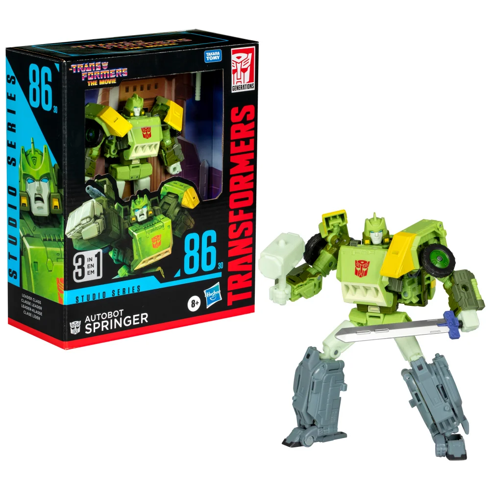 Transformers Studio Series Leader The Transformers: The Movie 86-30 Springer Action Figure Afbeelding 1
