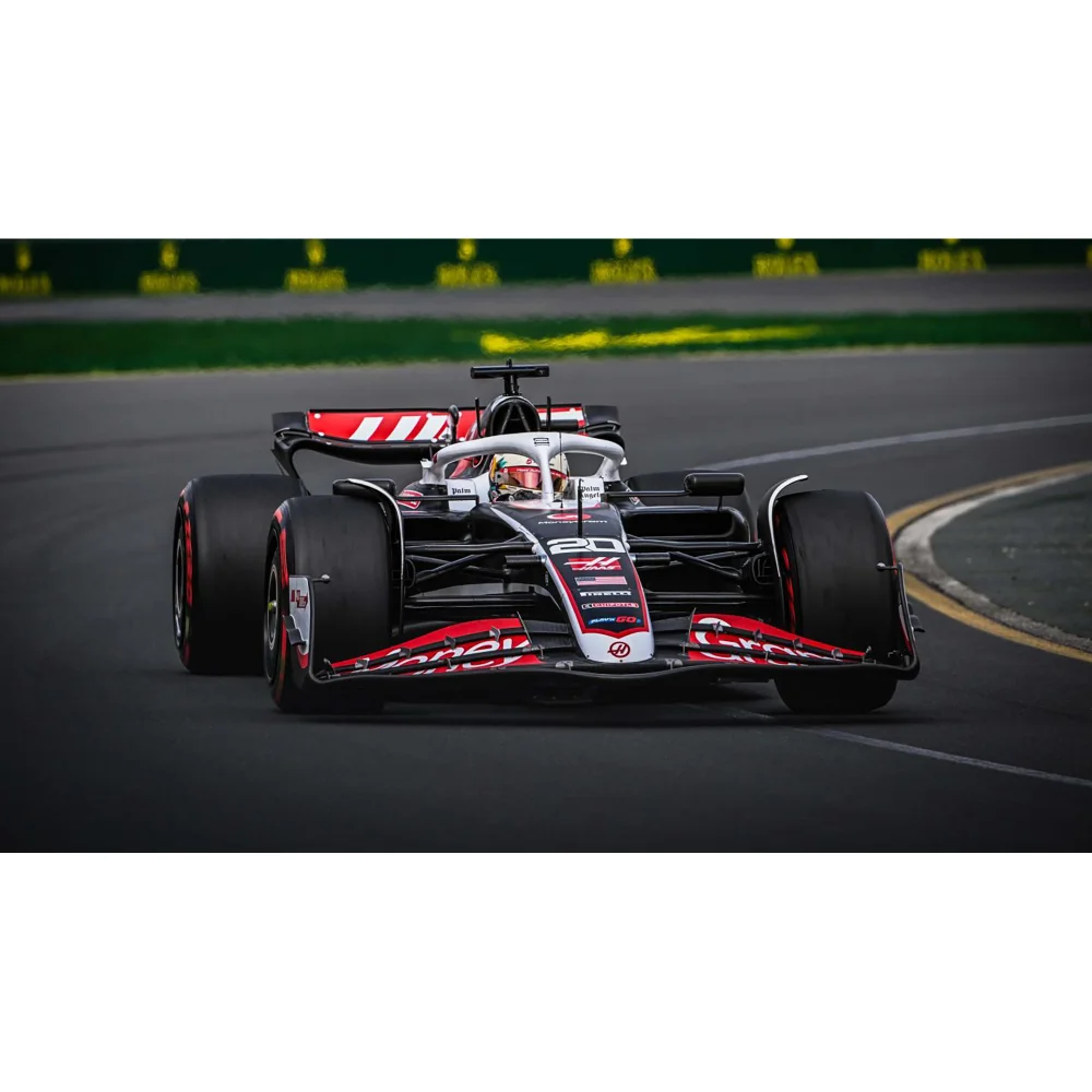 Minichamps 1:18 Moneygram Haas F1 Team VF24 Kevin Magnussen 2024 Afbeelding 1
