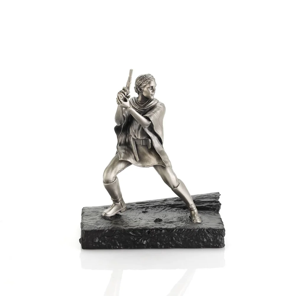 Royal Selangor Star Wars Leia Endor Figurine Afbeelding 1