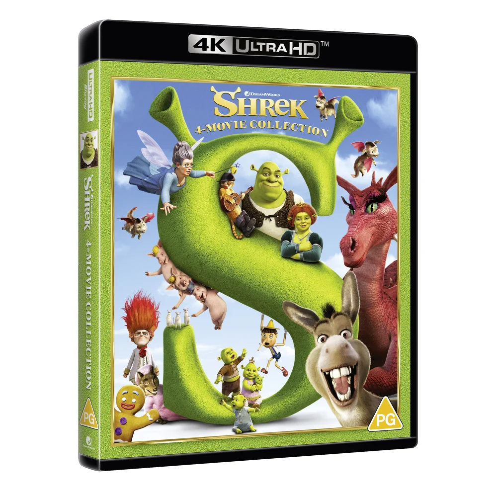 Shrek 1-4 4K Ultra HD Afbeelding 1