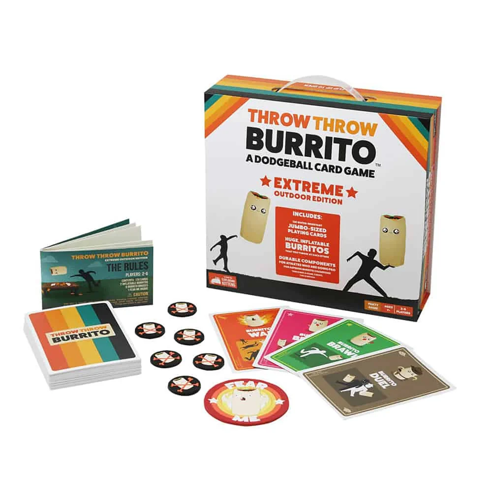 Throw Throw Buritto Extreme Outdoor Edition Game Afbeelding 1
