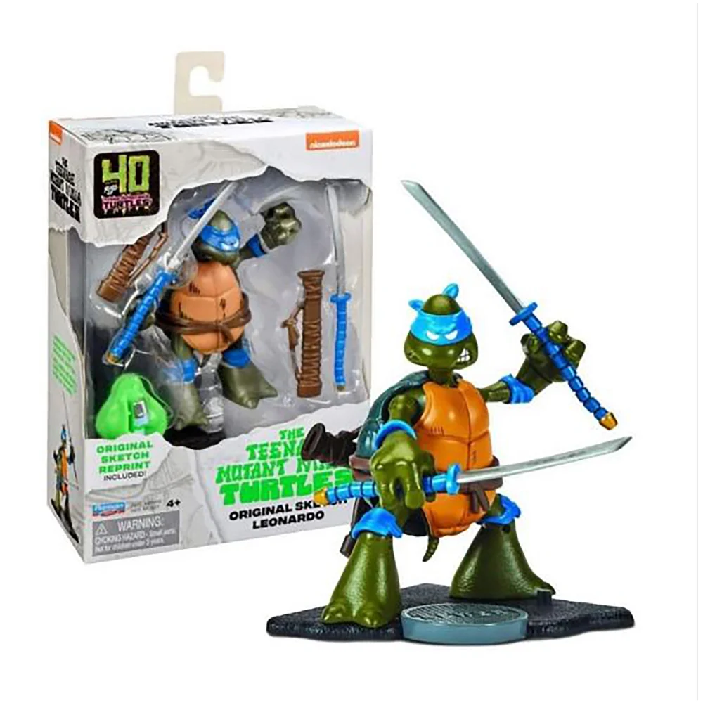 Teenage Mutant Ninja Turtles TMNT: Original Sketch Action Figure: Leonardo Afbeelding 1